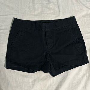 Black shorts, worn once, US size 2 and in perfect condition